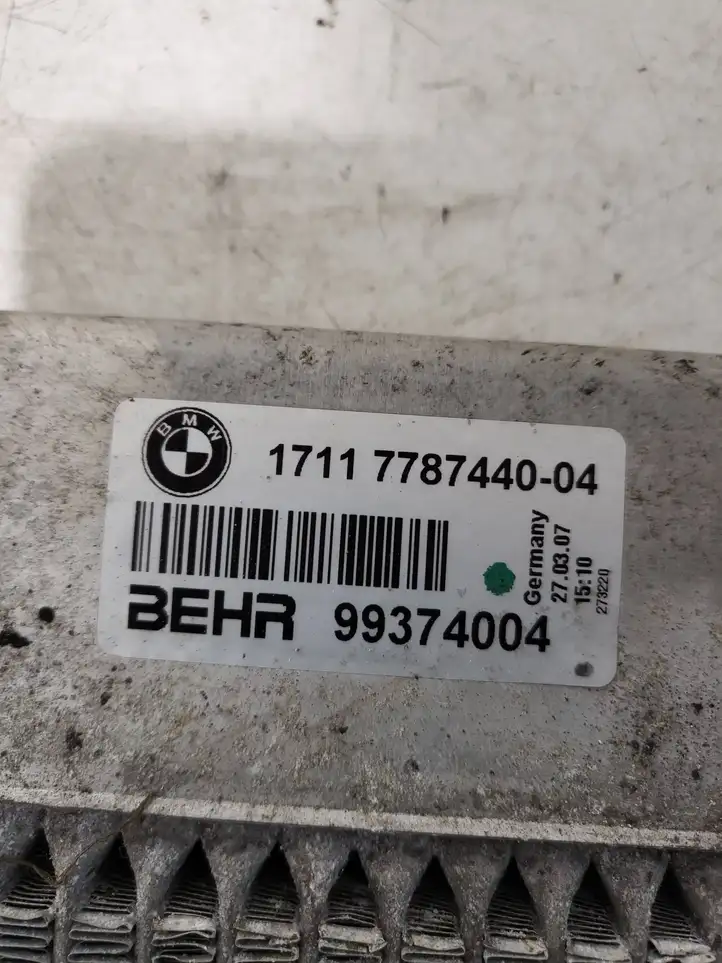 BMW 5 E60 E61 (2004 - 2010) 7787440 Радиатор охлаждающей жидкости двигателя — фото 2