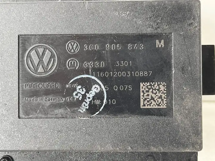 Volkswagen PASSAT B6 (2005 - 2010) 3C0905843 Контактная группа замка зажигания — фото 2