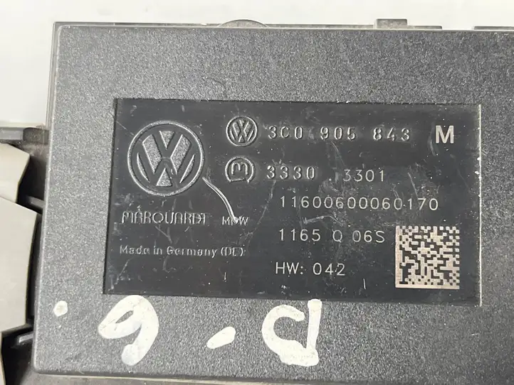 Volkswagen PASSAT B6 (2005 - 2010) 3C0905843 Контактная группа замка зажигания — фото 2