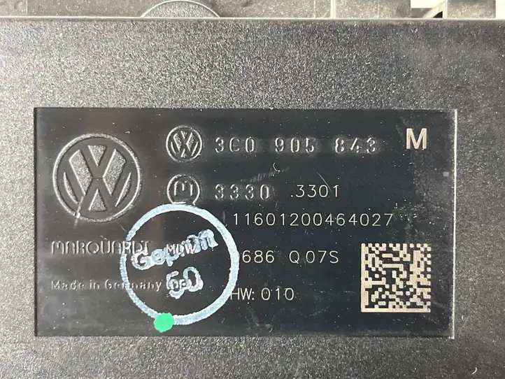 Volkswagen PASSAT B6 (2005 - 2010) 3C0905843 Контактная группа замка зажигания — фото 2