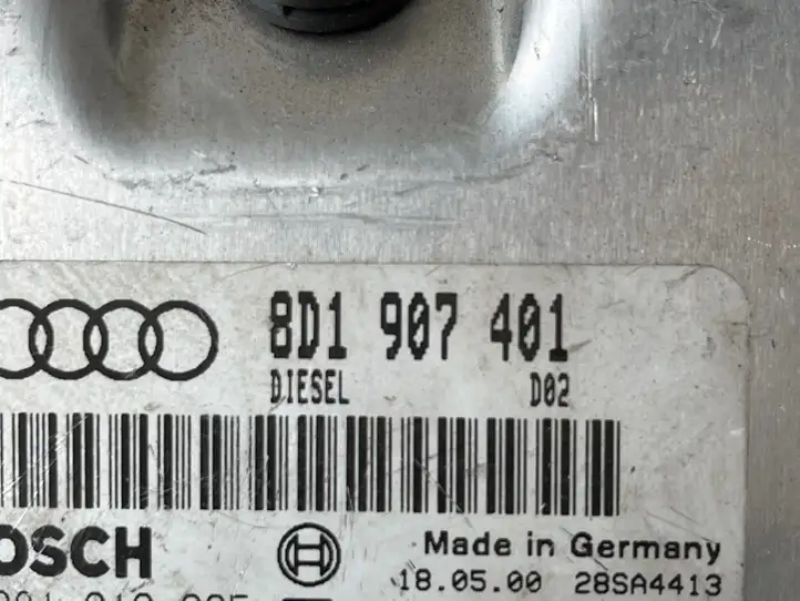 Audi A4 S4 B5 8D (1999 - 2001) 8D1907401 Блок управления двигателем (ЭБУ) — фото 2