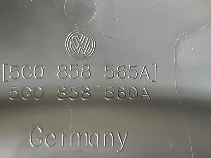 Volkswagen Golf VII (2013 - 2019) 5G0858565A Обшивка рулевой колонки — фото 2