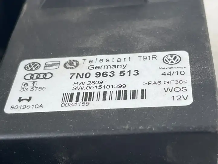 Volkswagen PASSAT B7 (2011 - 2014) 7N0963513 Блок управления автономным отопителем — фото 2