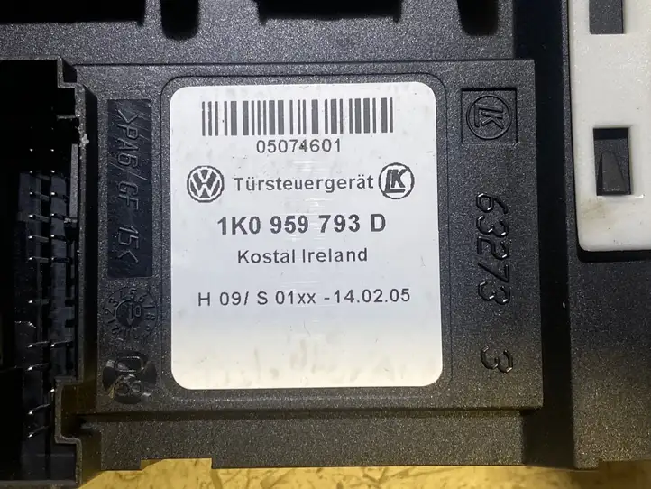 Volkswagen Touran I (2003 - 2010) 1K0959793D Электростеклоподъемник передний (комплект) — фото 2