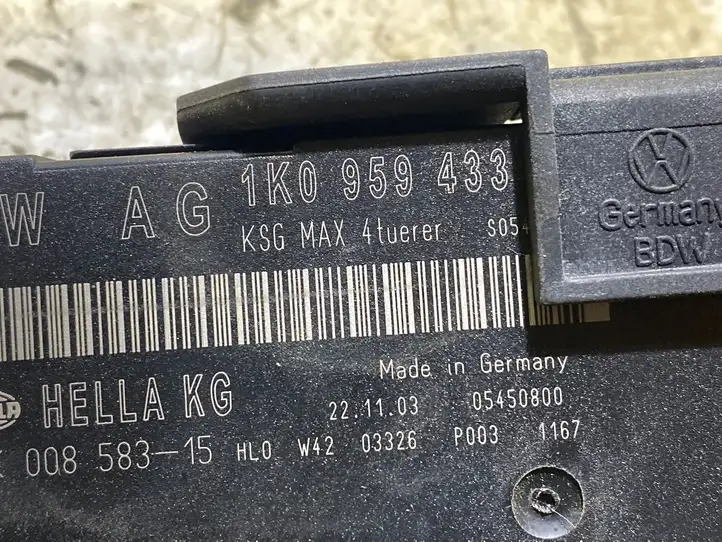 Volkswagen Golf VI (2009 - 2013) 1K0959433 Модуль комфорта — фото 2