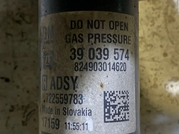 Opel Astra K (2015 - 2020) 39039574 Передняя стойка амортизатора — фото 2