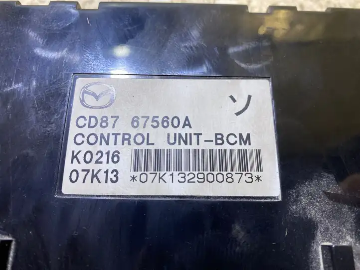 Mazda 5 (2005 - 2010) CD8767560A Модуль комфорта — фото 2