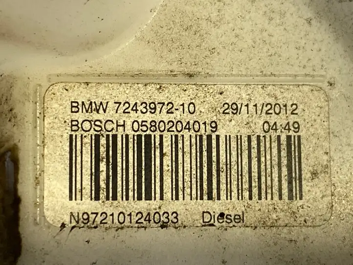 BMW 3 F30 F35 F31 (2012 - 2018) 7243972 Топливный насос (в баке) — фото 2
