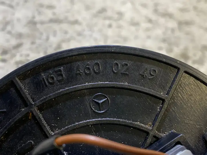 Mercedes-Benz ML W163 (1997 - 2005) 1634600249 Контактное кольцо SRS — фото 2