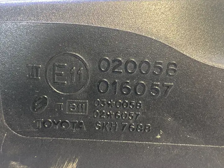 Toyota Avensis T250 (2003 - 2006) E016057 Боковое зеркало с электроприводом — фото 2