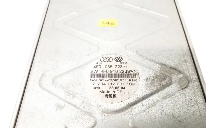 Audi A6 S6 C6 4F (2004 - 2008) 4F0035223 Усилитель звука — фото 6