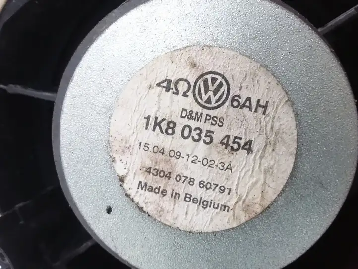 Volkswagen Golf VI (2009 - 2013) 1K8035454 Динамики задних дверей — фото 3