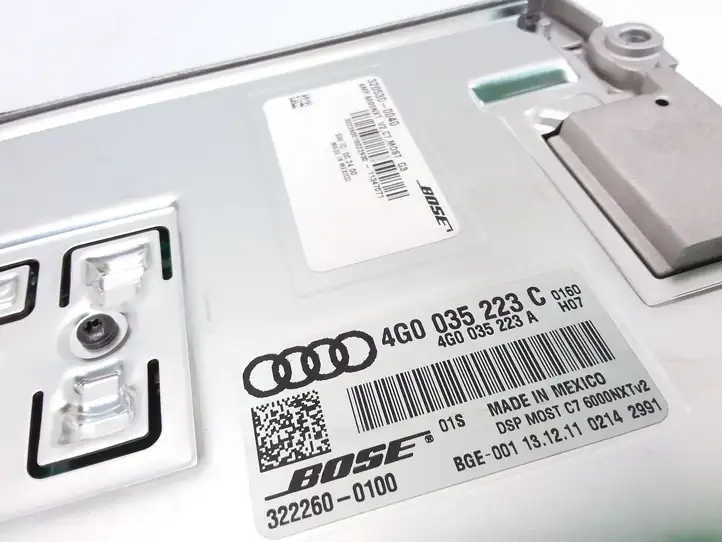 Audi A8 S8 D4 4H (2010 - 2014) 4G0035223C Усилитель звука — фото 6