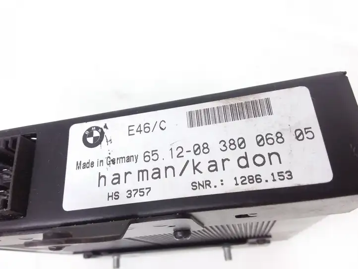 BMW 3 E46 (1998 - 2005) 08380068 Усилитель звука — фото 4