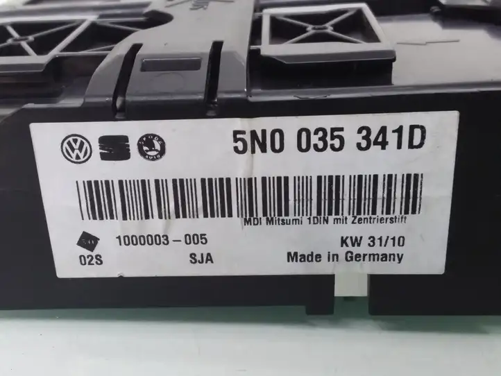 Volkswagen PASSAT B7 (2011 - 2014) 5N0035342C Контроллер мультимедийной системы — фото 5