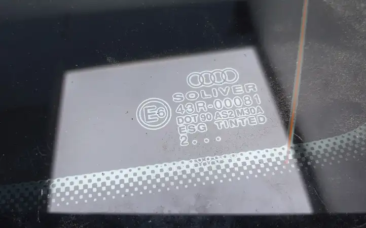 Audi A4 S4 B6 8E 8H (2000 - 2006) AS2 Заднее боковое стекло — фото 4