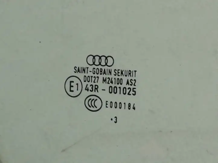 Audi A4 S4 B6 8E 8H (2000 - 2006) AS2 Стекло передней двери — фото 2