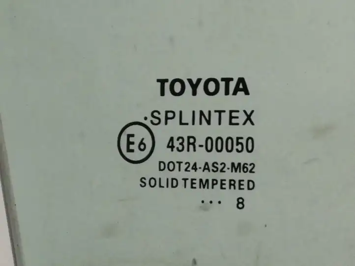 Toyota Avensis T250 (2006 - 2009) AS2 Стекло передней двери — фото 2