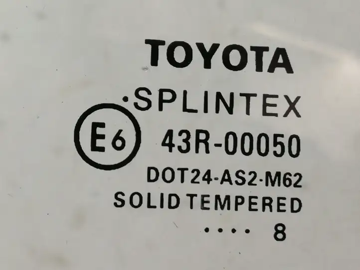 Toyota Avensis T250 (2006 - 2009) AS2 Стекло передней двери — фото 2