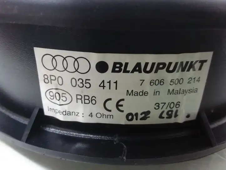 Audi A3/S3 8P (2004 - 2008) 8P0035411 Динамики задних дверей — фото 2