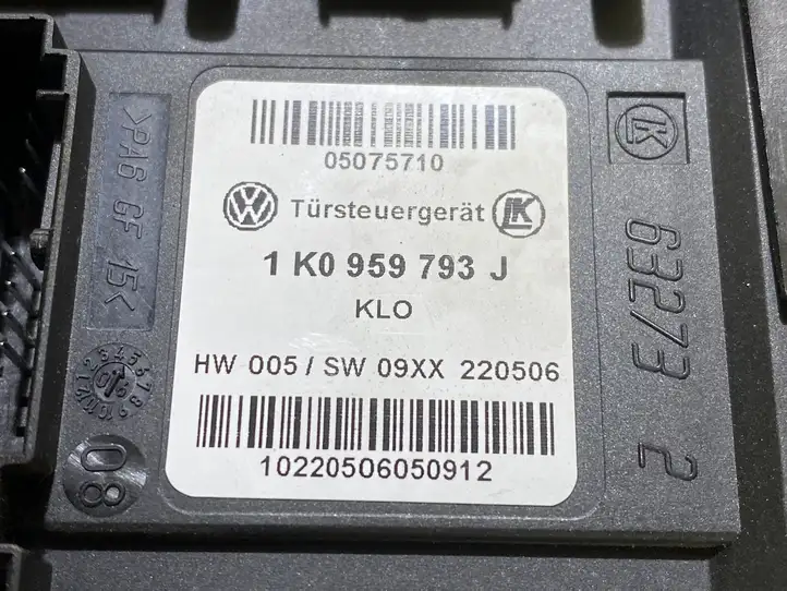 Volkswagen Golf V (2003 - 2009) 1K0959793J Электростеклоподъемник передний (комплект) — фото 2