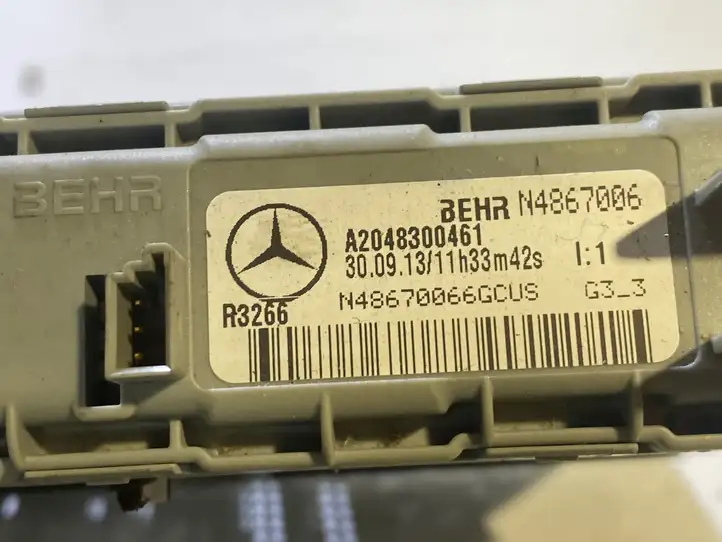 Mercedes-Benz E W212 (2009 - 2016) A2048300461 Электрический отопитель салона — фото 2