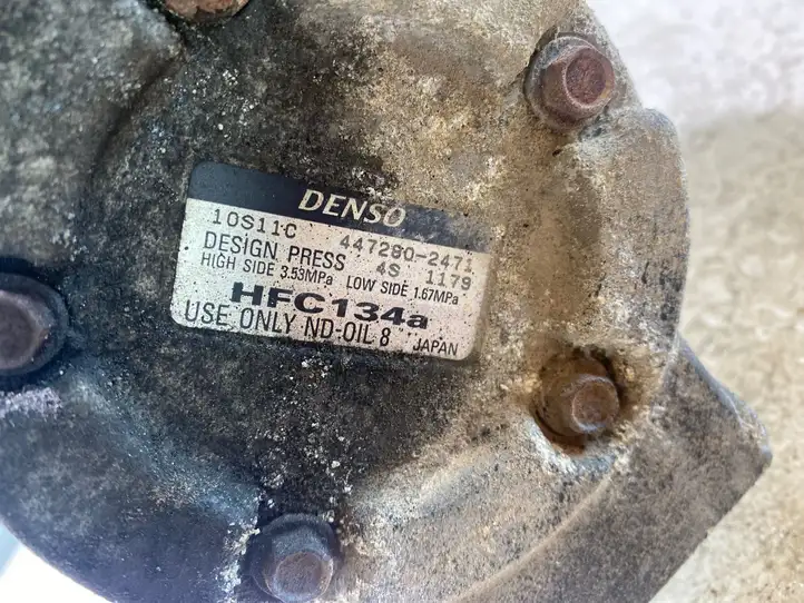 Toyota Hilux (AN10, AN20, AN30) (2004 - 2008) 4472802471 Компрессор (насос) кондиционера воздуха — фото 4