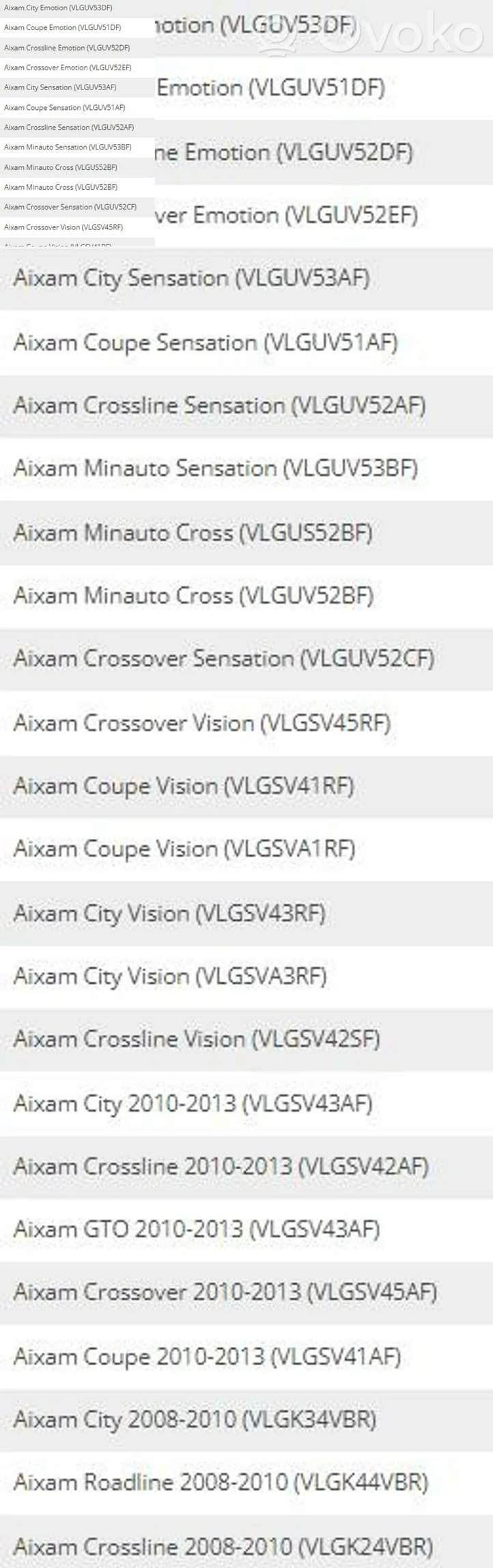 Aixam Crossline (2005 - )  129430-42290 Ремень генератора
