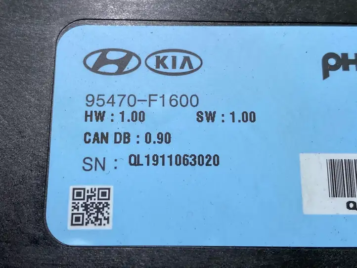 Kia Sportage (2018 - 2021) 95470F1600 Прочие блоки управления — фото 2