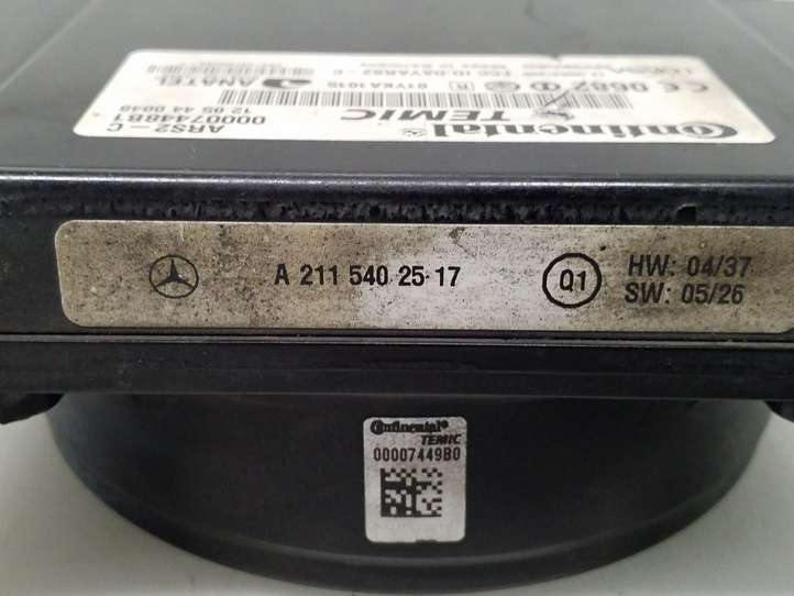 Mercedes-Benz E W211 (2002 - 2009)  A2115402517 Радар дистроник