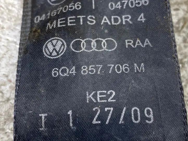 Volkswagen Polo (2005 - 2009) 6Q4857706M Передний ремень безопасности — фото 2