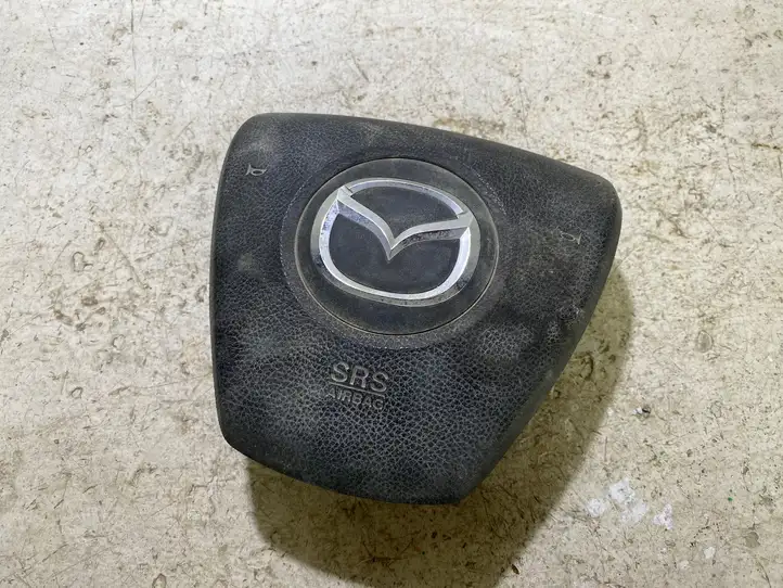 Mazda 6 (2007 - 2009) GS1G57K00 Подушка безопасности руля — фото 1