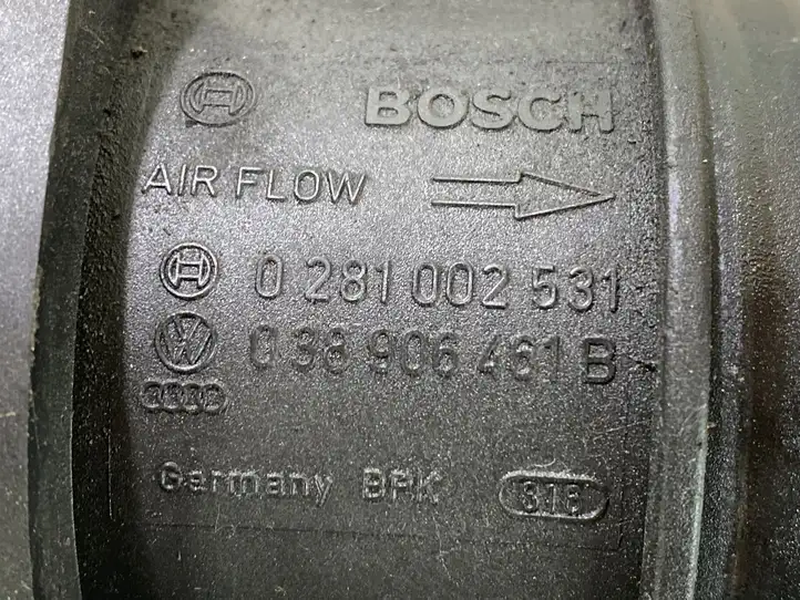 Volkswagen Golf V (2003 - 2009) 038906461B Датчик массового расхода воздуха — фото 3