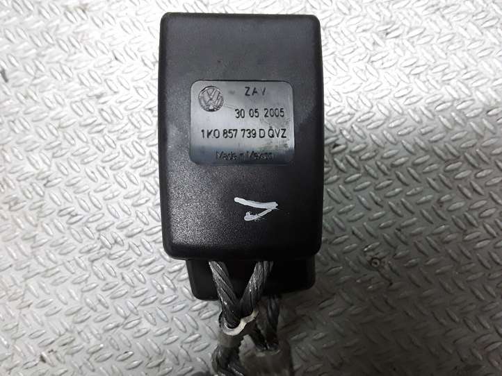 Volkswagen Jetta V (2005 - 2010)  1K0857739D Задний средний замок ремня