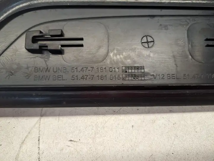 BMW 7 F01 (2008 - 2016) 51477181011 Внутренняя отделка переднего порога — фото 4