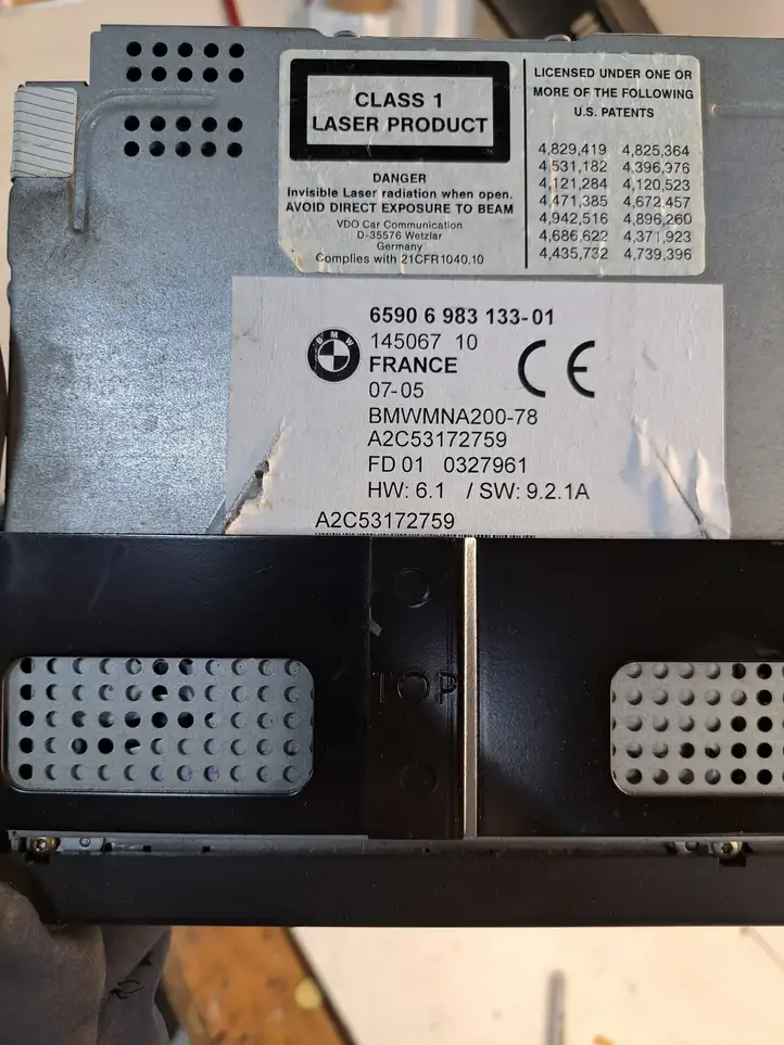 BMW 7 E65 E66 (2001 - 2008) 659069830630110878810A2C53142315 Магнитола / мультимедийная система — фото 7