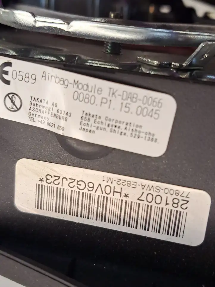 Honda CR-V (2006 - 2009) TKDAB0066 Подушка безопасности руля — фото 7
