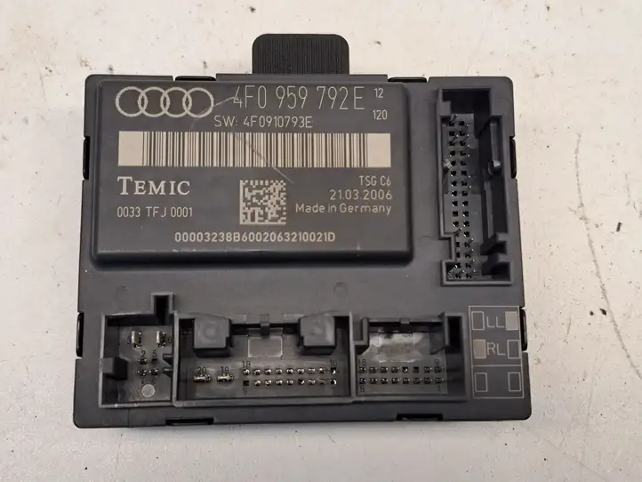Audi A6 S6 C6 4F (2004 - 2008) 4F0959792E Модуль комфорта — фото 1