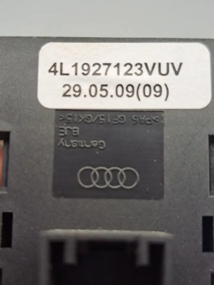 Audi A6 S6 C6 4F (2004 - 2008) 4L1927123VUV Включатель регулировки освещения панели — фото 7