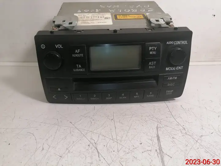 Toyota Corolla E120 E130 (2000 - 2004) MGCFA00042 CD/DVD чейнджер — фото 2