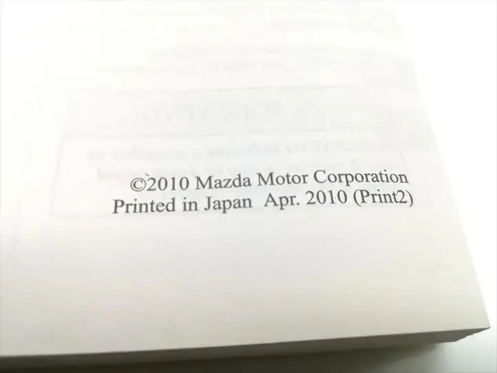 Mazda 6 (2009 - 2012) Сервисная книжка — фото 3