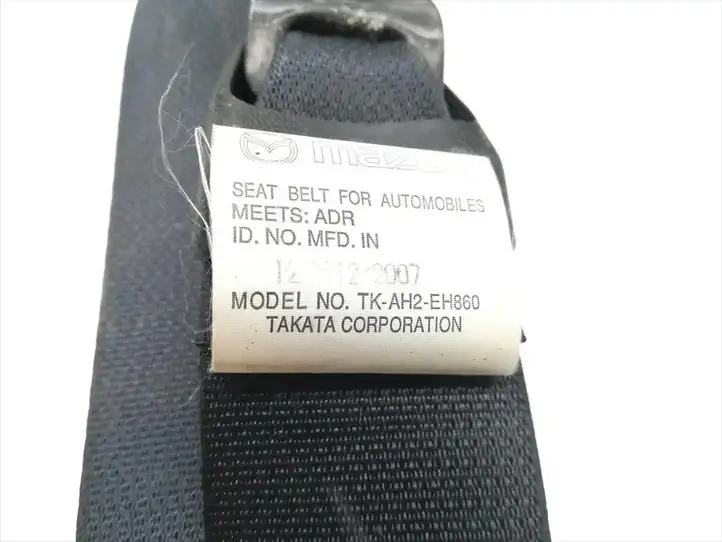 Mazda 6 (2007 - 2009) TK-AH2-EH860 Передний ремень безопасности — фото 5