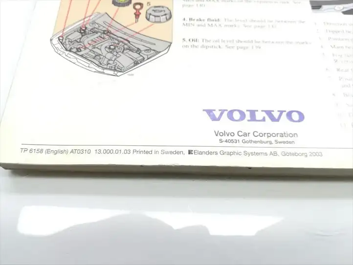 Volvo S60 (2000 - 2004) Сервисная книжка — фото 3