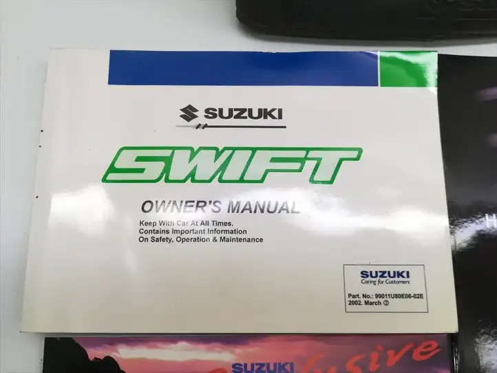 Suzuki Swift (1995 - 2003) Сервисная книжка — фото 2