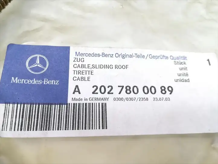 (1993 - 2000) A2027800089 Комплект люка крыши — фото 4