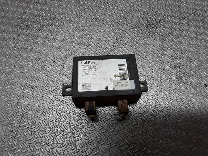 Volkswagen Sharan (2000 - 2003)  7M0953257F Блок управления иммобилайзера