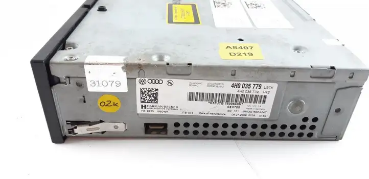 Audi A8 S8 D4 4H (2010 - 2014) 4H0035779 Магнитола / мультимедийная система — фото 2