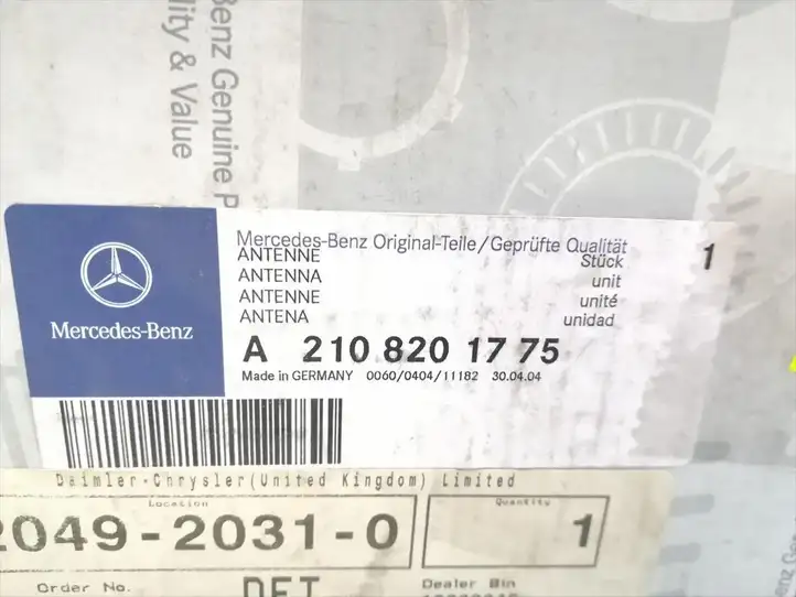 Mercedes-Benz CLK A208 (1997 - 2002) A2108201775 Радиоантенна — фото 5