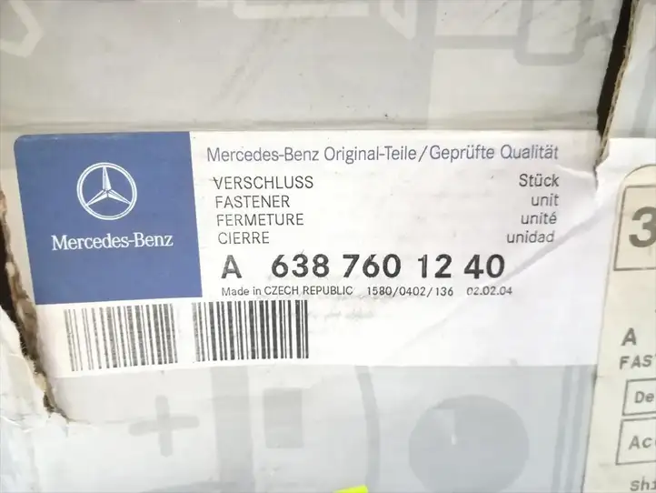 Mercedes-Benz Vito Viano W638 (1996 - 2003) A6387601240 Замок раздвижной двери — фото 5