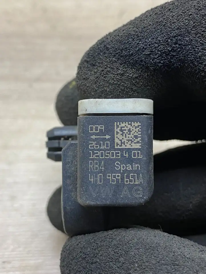 Audi A8 S8 D4 4H (2013 - 2017) 4h0959651a Датчик удара SRS — фото 4